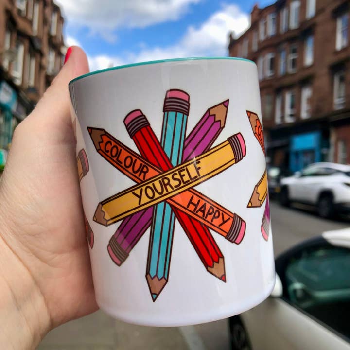 PaintsPylons - Wholesale Coffee Mug - Colour Yourself Happy Mug2