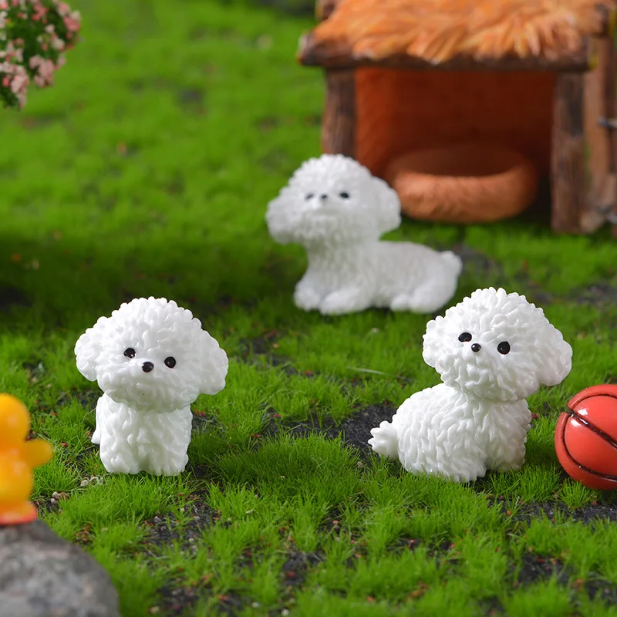 Toyarina - Wholesale Decorative Figurine - Mini Cute Dog Figurines for Fairy Garden & Home Decor2