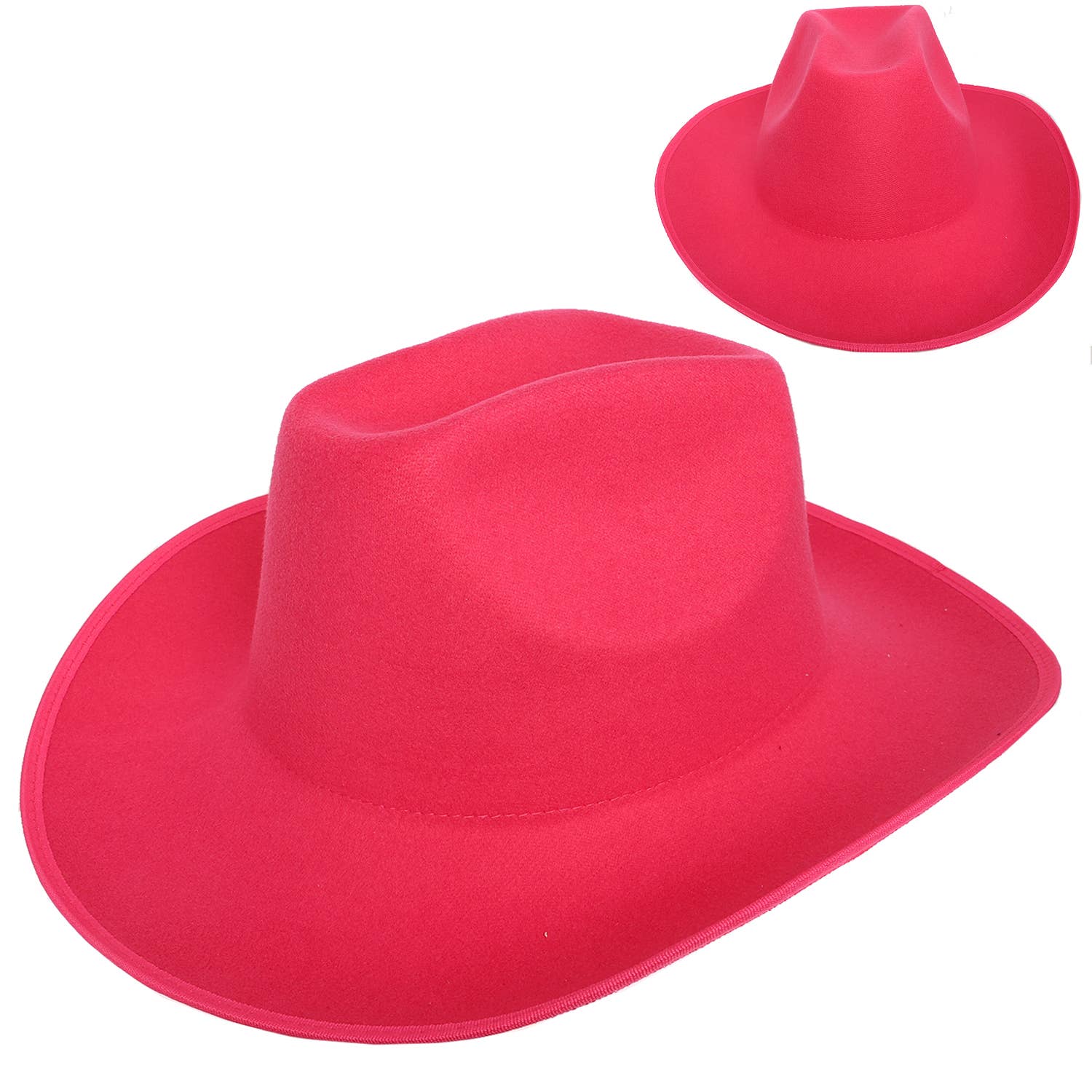 SP Sophia Collection - Wholesale Cowboy Hat - Women's - Fashion Western Felt Wide up Brim Cowboy Hat 5
