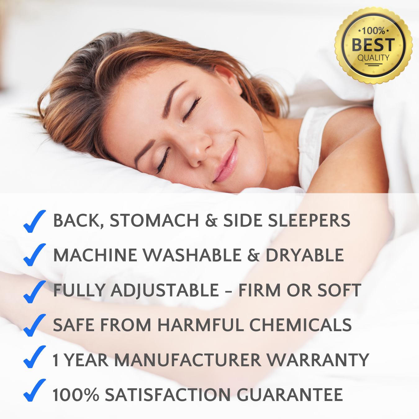 Bamboo Is Better - Wholesale Bedding Pillow - Bamboo Viscose Bed Pillow - Fully Adjustable & Cooling5