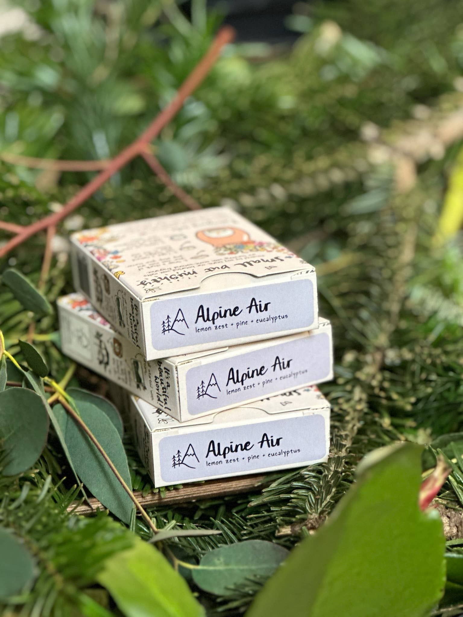 The Flora Lab | Hand Poured Natural-Wax Candles - Vente Fondants - Barre de Cire Fondante Alpine Air | Parfum de Luxe Durable