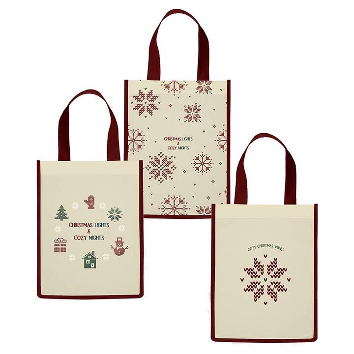 Gift Bag Set - Cozy Wishes for wholesale by Faithworks by Creative Brands