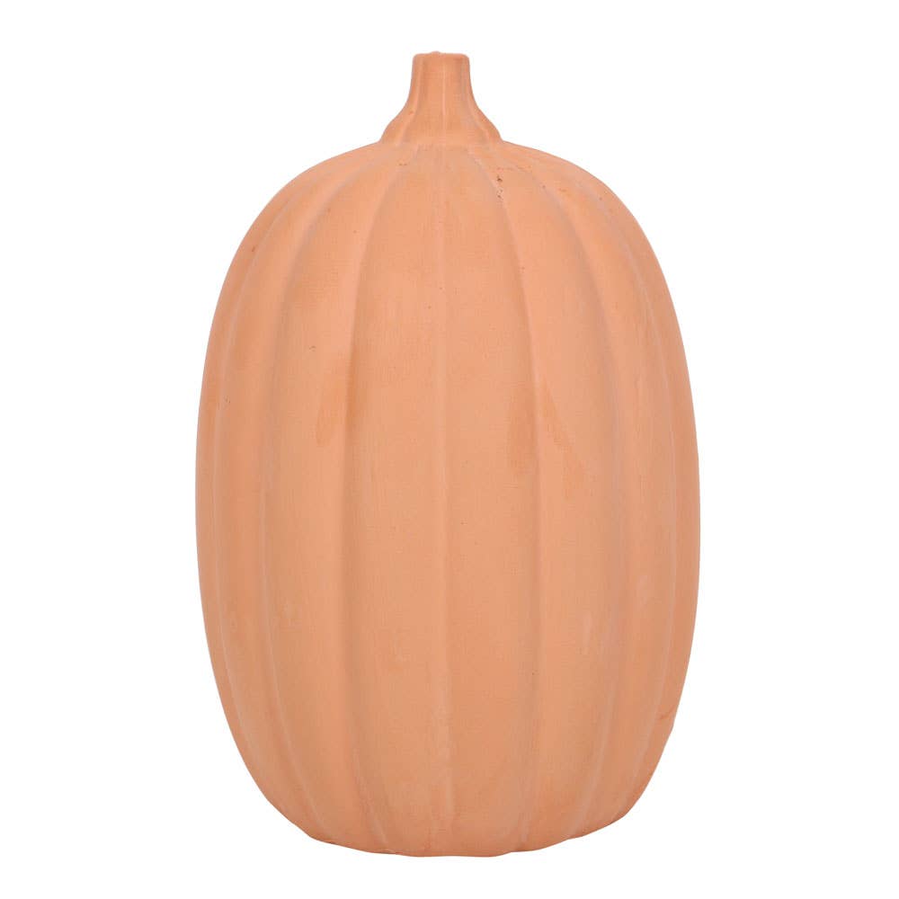 Something Different Wholesale – wholesale Decorative tabletop object – 30cm Terracotta Halloween Pumpkin Decoration3