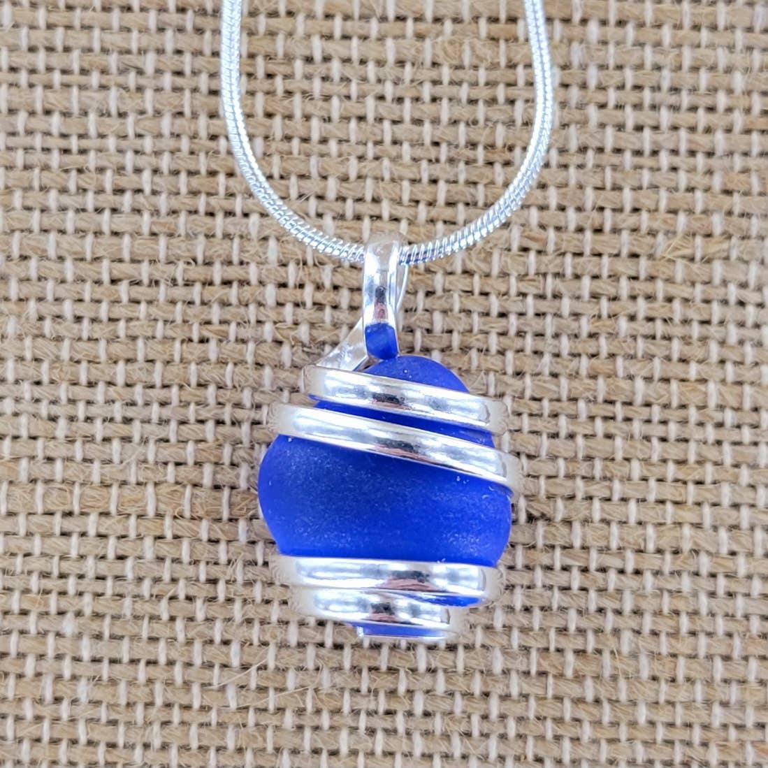 Sadie Green's Jewelry - Wholesale Pendant/Charm Necklace - Cultured Sea Glass Pendant ALP-SG-PD14