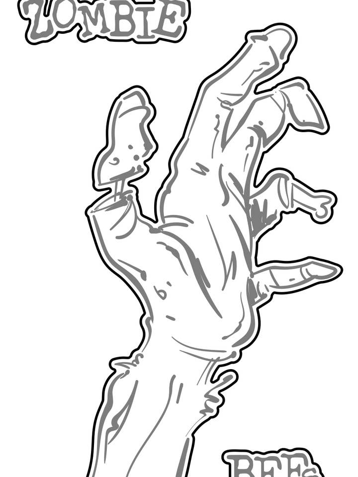 Troqueles BB568-D Big & Bold ~ Zombie Friends para venta al por mayor de Colorado Craft Company