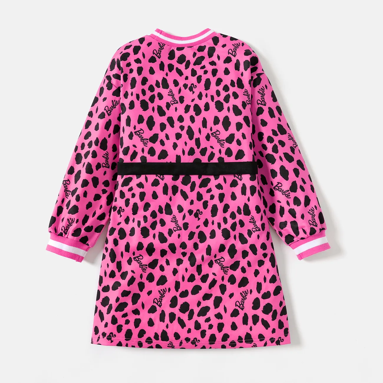 Miss Q Baby - Wholesale Dress - Kids - Leopard Sweatshirt Dress (Size Kids 3-4Y)3