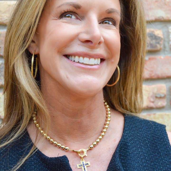 Harvest Jewels - Wholesale Pendant/Charm Necklace - The Clara Cross1