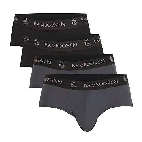 Bambooven - Wholesale Underwear - Men's - Bambooven Men's Bamboo Briefs with Pouch 4 Pack 10