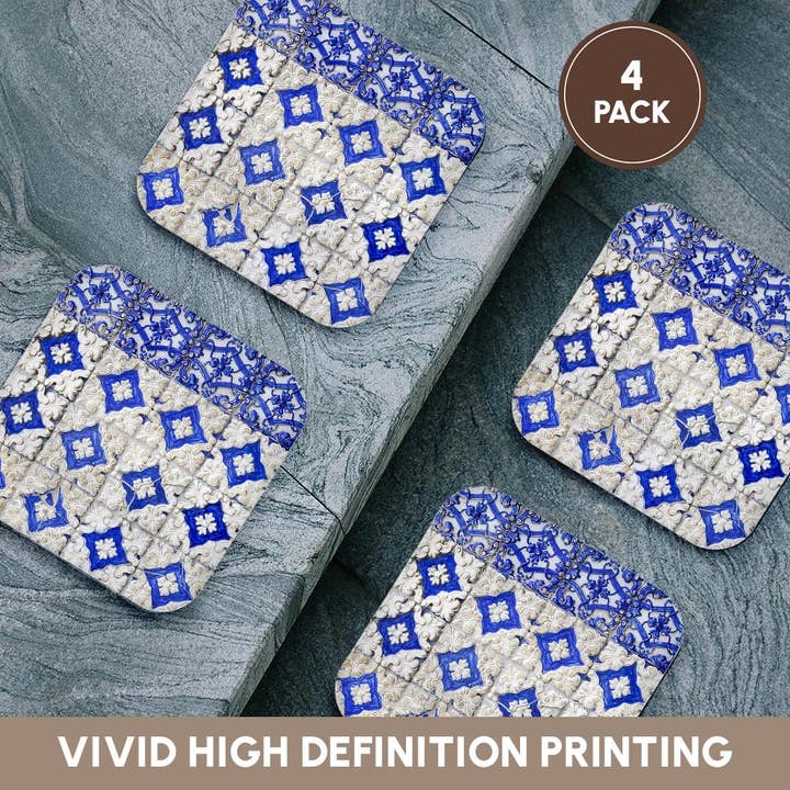 3dRose - Wholesale Coffee Mug - 3dRose, Portugal, Porto, Hand painted ceramic tiles decorate building. 2, Coaster12