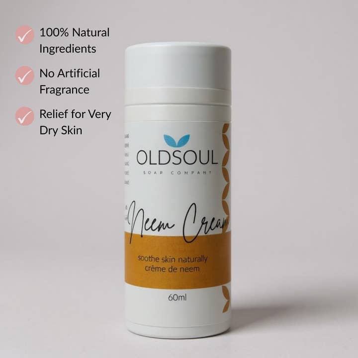 Old Soul Soap Company Inc. - Wholesale Body Cream/Lotion - Neem Cream1
