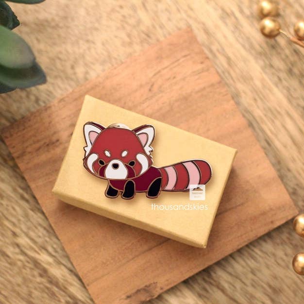 Thousand Skies - Wholesale Lapel Pin/Button - Enamel Pin - Red Panda Pin
