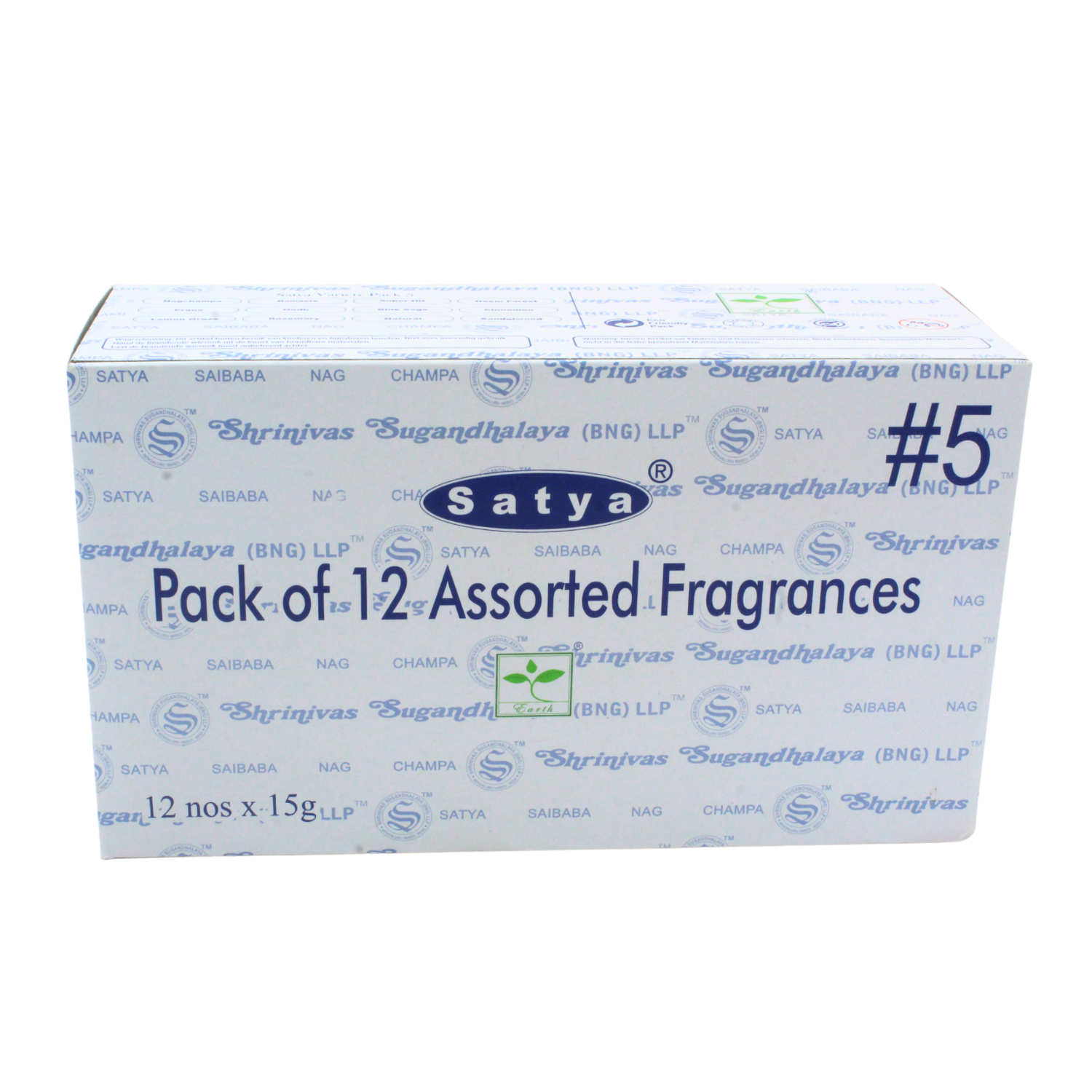 Green Tree – wholesale Incense – Satya Assorted Pack 5 Incense (12 fragrance) Incense Sticks2