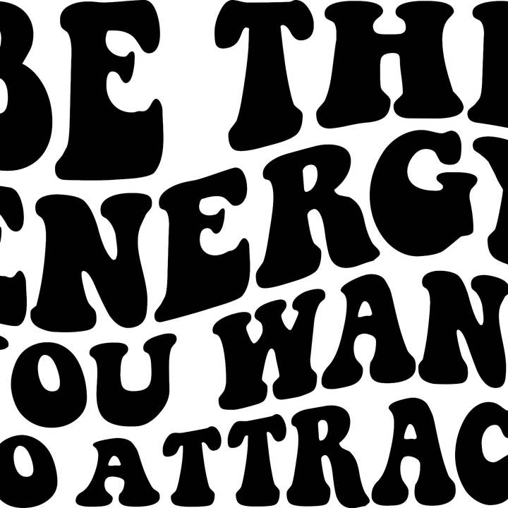 Sublimation Ready to Press Transfer Be the Energy for wholesale by Ready Set Press