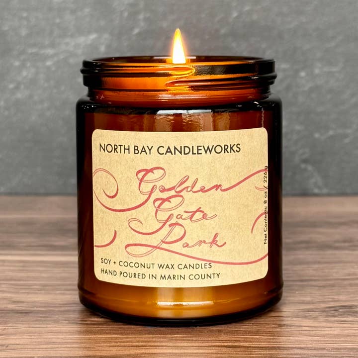 Valentine Special Edition Golden Gate Park (8 oz) for wholesale by North Bay Candleworks