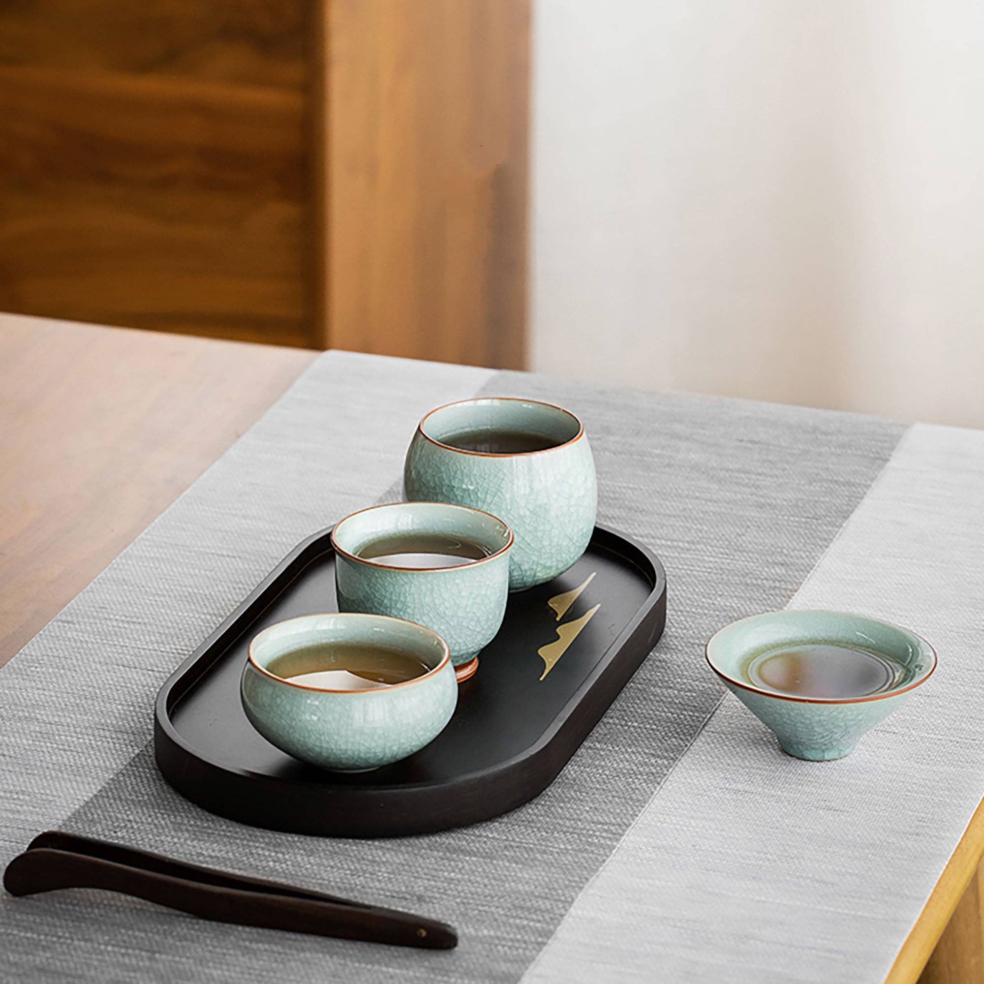 MinoCraft - Wholesale Theekopje - Ru celadon theekop meester10