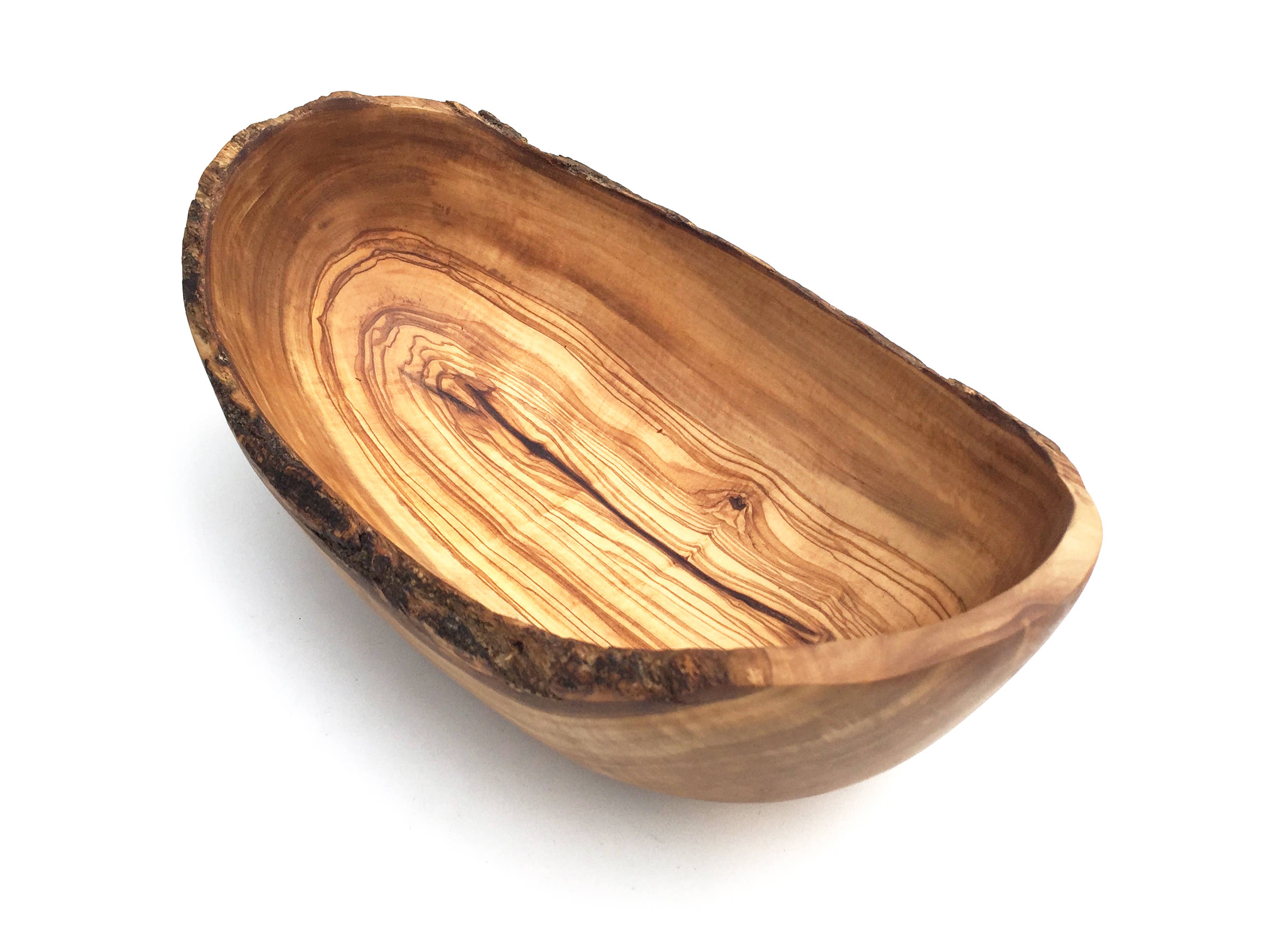 medina mood - Wholesale Bowl - Oblong fruit bowl olive wood bread basket1