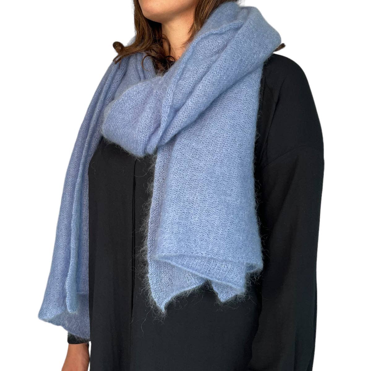 PINE MAXI MOHAIR SCARF for wholesale on Faire1