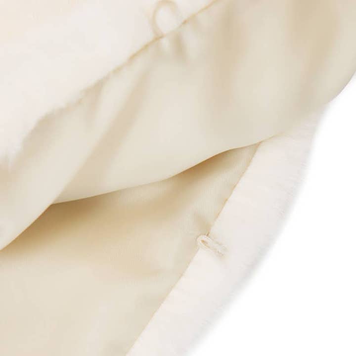 Cap Zone - Vente Châle – femme - Étole châle luxueuse en fausse fourrure doublée satin3