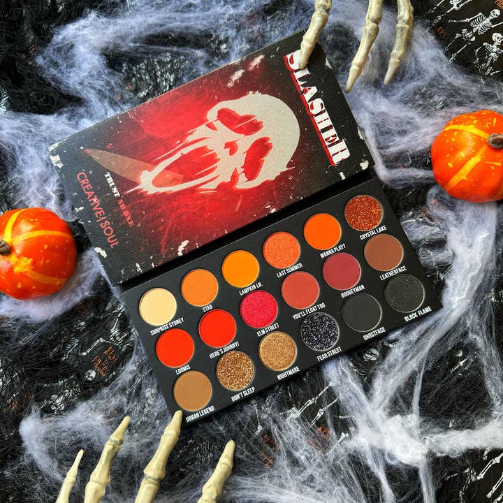 Creative Soul Cosmetics – Engroshandel Øjenskyggepalette – Slasher øjenskyggepalette2