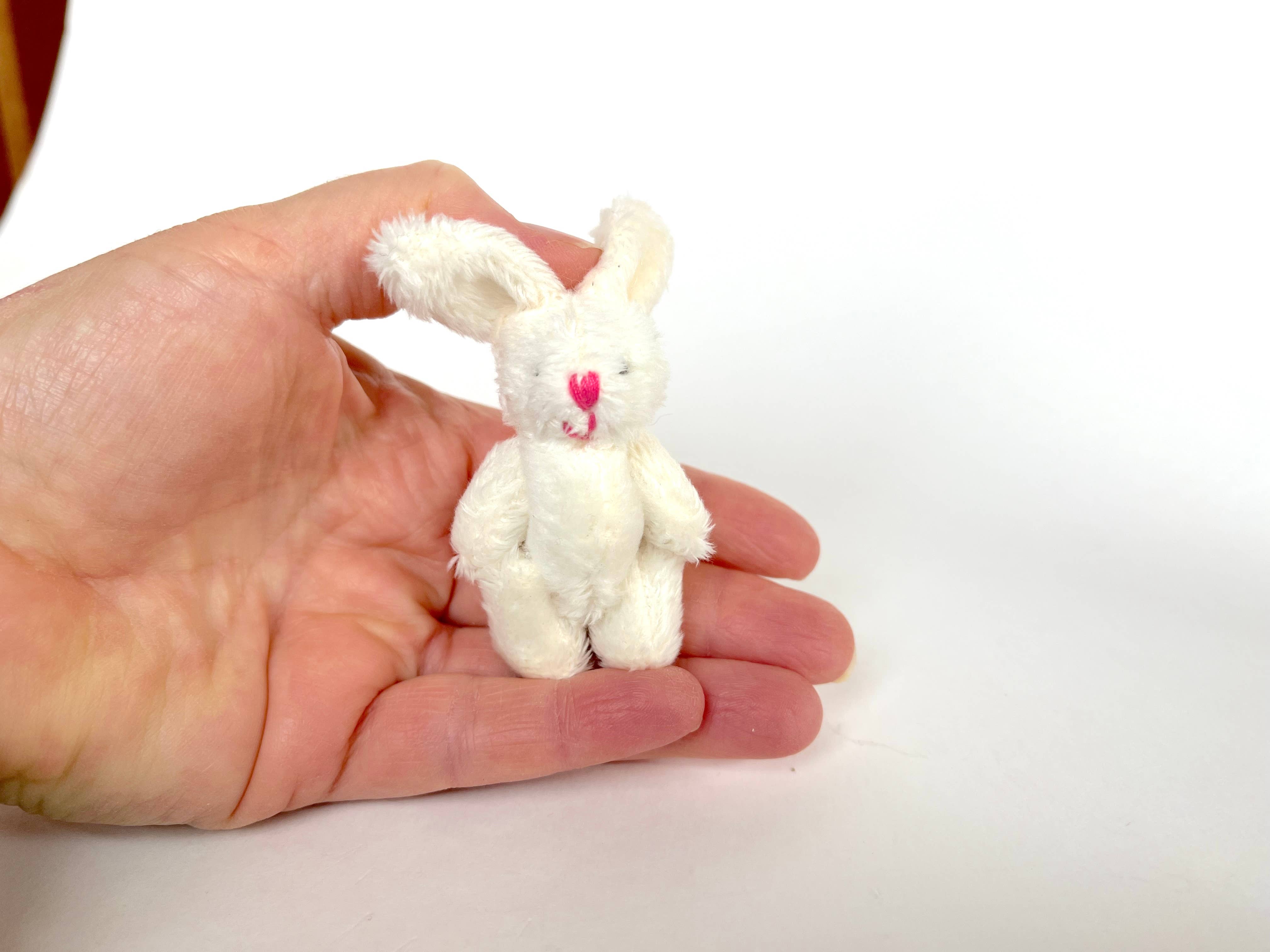 The Gifted Rat - Wholesale Stuffed/Plush Toy - Kids & Baby - Miniature Plush Bunny Rabbit White