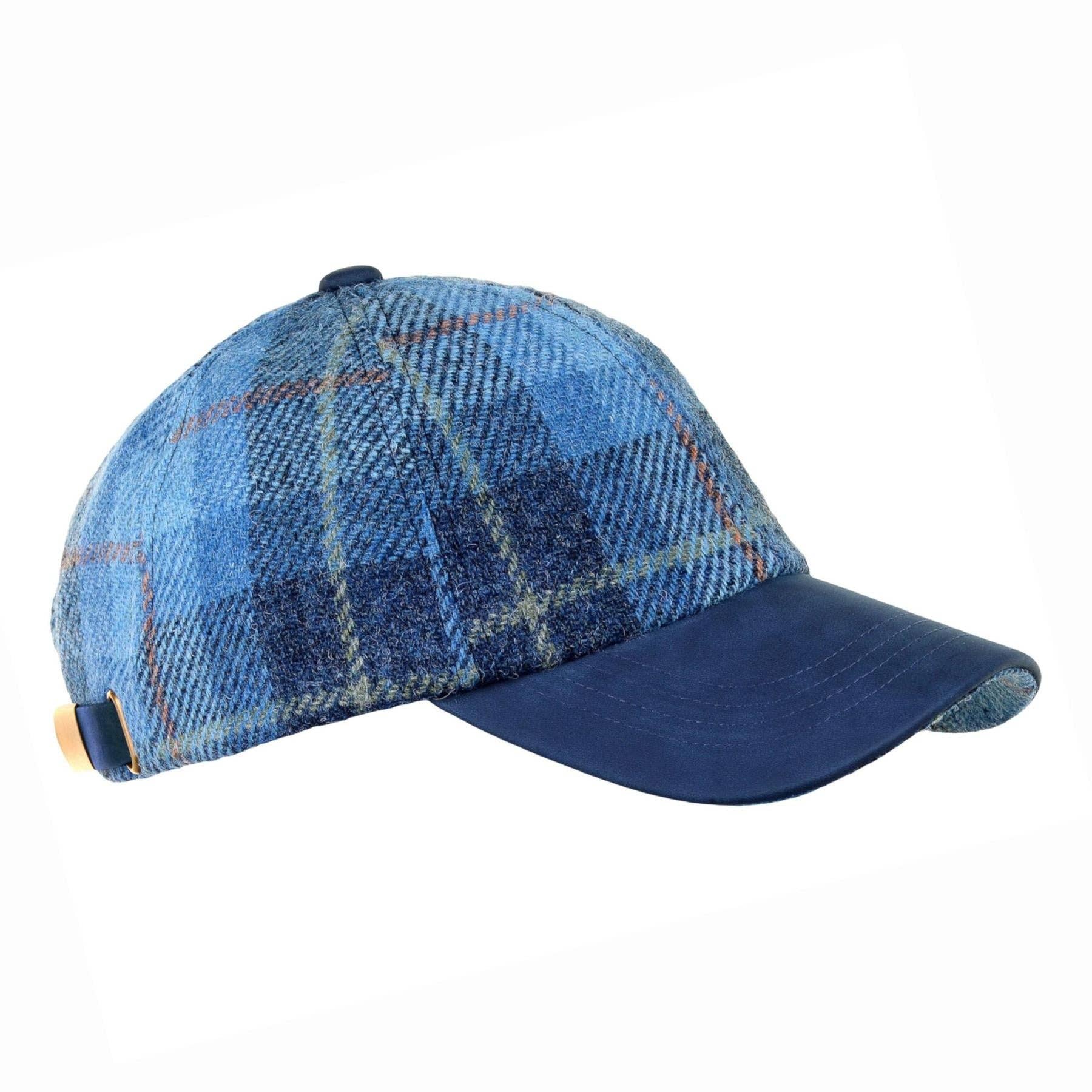 Heather Hats & Accessories - Vendita all'ingrosso Cappellino da baseball - Donna - Cappellino da baseball donna Rosalie in Harris Tweed2