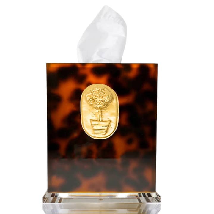 Topiary Tissue Box for wholesale by Southern Tribute