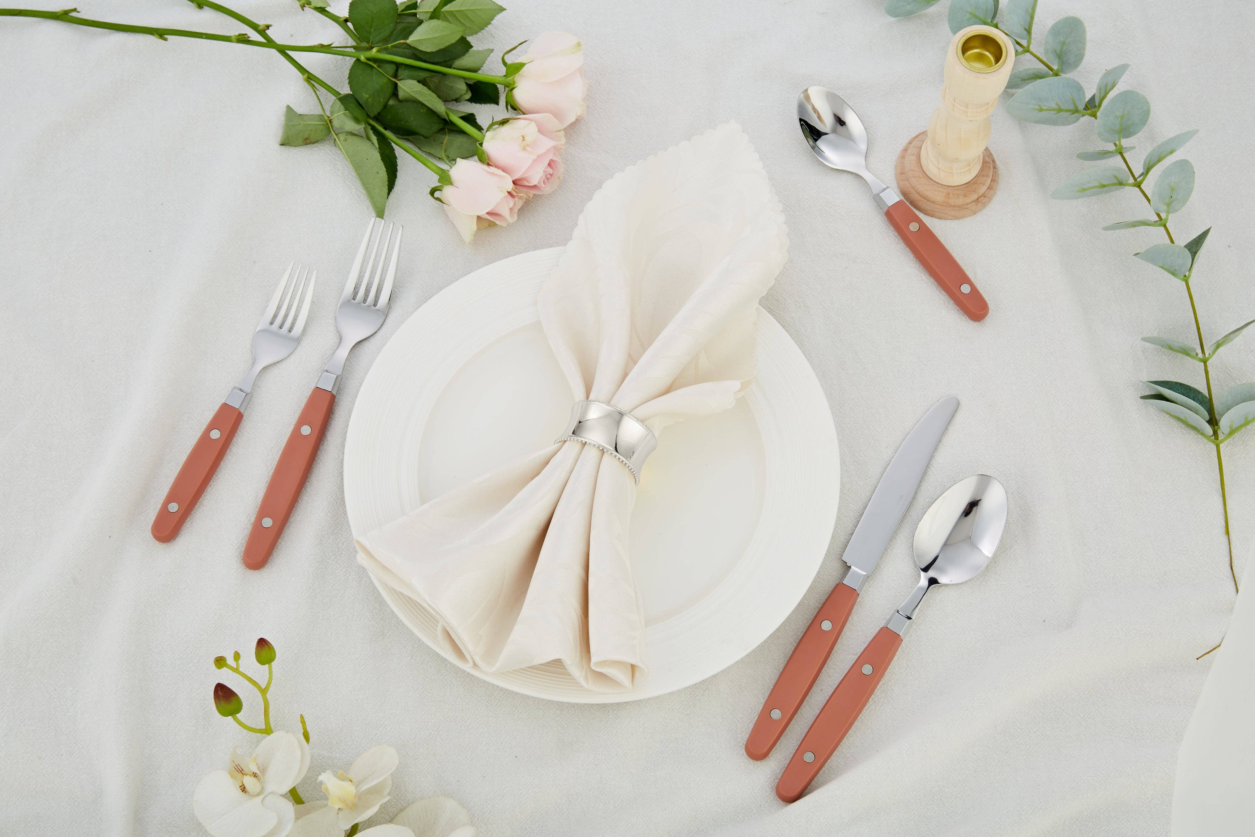 ANNOVA - Venta al por mayor Conjunto de cubiertos - Juego de Cubiertos Retro ANNOVA de 20 Piezas1