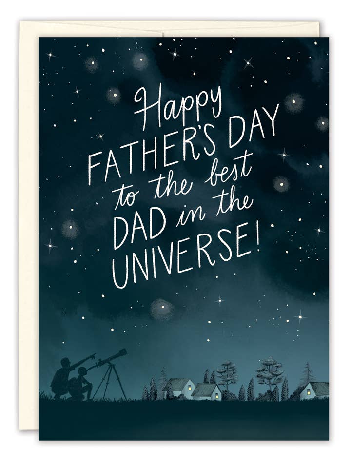 Universe Father's Day Card for wholesale by Biely & Shoaf