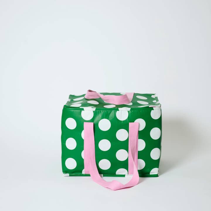 Large Insulated Tote – Polka Dot for wholesale by Project Ten Pty Ltd