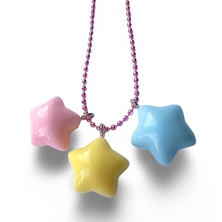 Star Charm Necklace I Kids Necklace | Charm Necklace for wholesale by Pop Cutie Accessories & Gifts - Europe