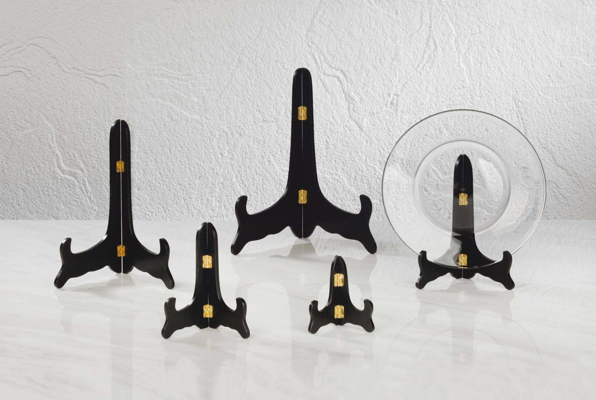 Tripar International - Wholesale Plate Hanger - Wooden Folding Plate Stands5