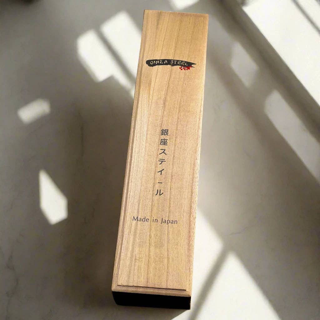 Ginza Steel - Wholesale Kitchen/Utility Knife - Tsumugi 180 - Nakiri Knife 165mm7