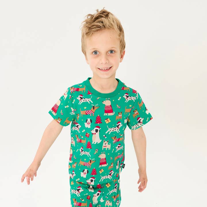 WOOFMAS PJ SLEEP SET and other Purchase Wholesale kids pjs. Free Returns & Net 60 Terms on Faire trending on Faire.