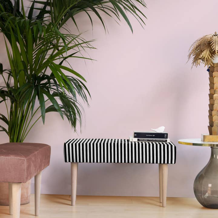 Velvet Bank (Black and White) for wholesale by Really Nice Things