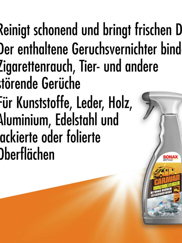 CARAVAN interior cleaner 750ml for wholesale by Sonax