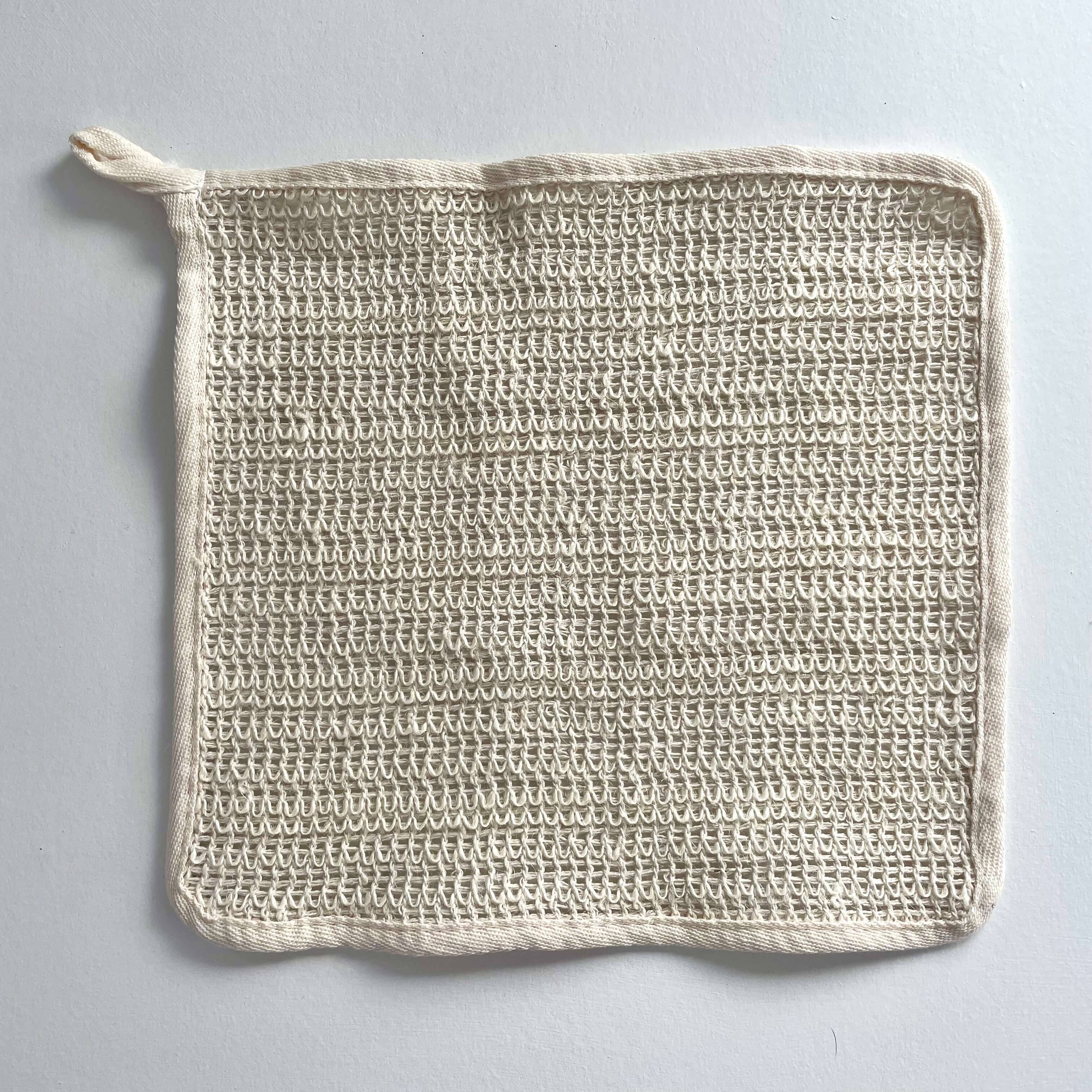 fort & field - Wholesale Wash Cloth - Exfoliating 10 in square eco ramie washcloth with loop3