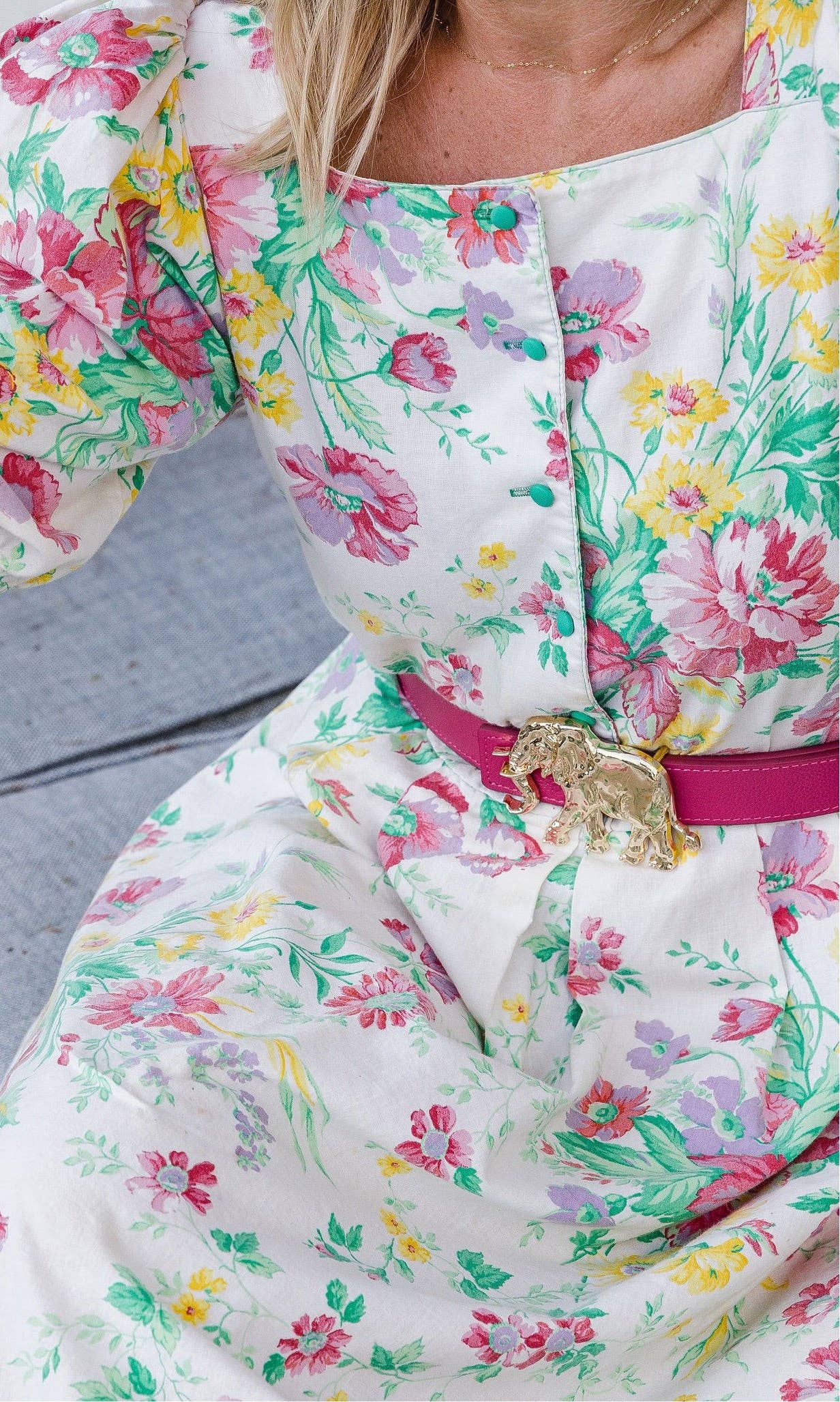 Cesoli - Wholesale Belt - Women's - Barbie & Raspberry Reversible Leather Belt | 3cm4