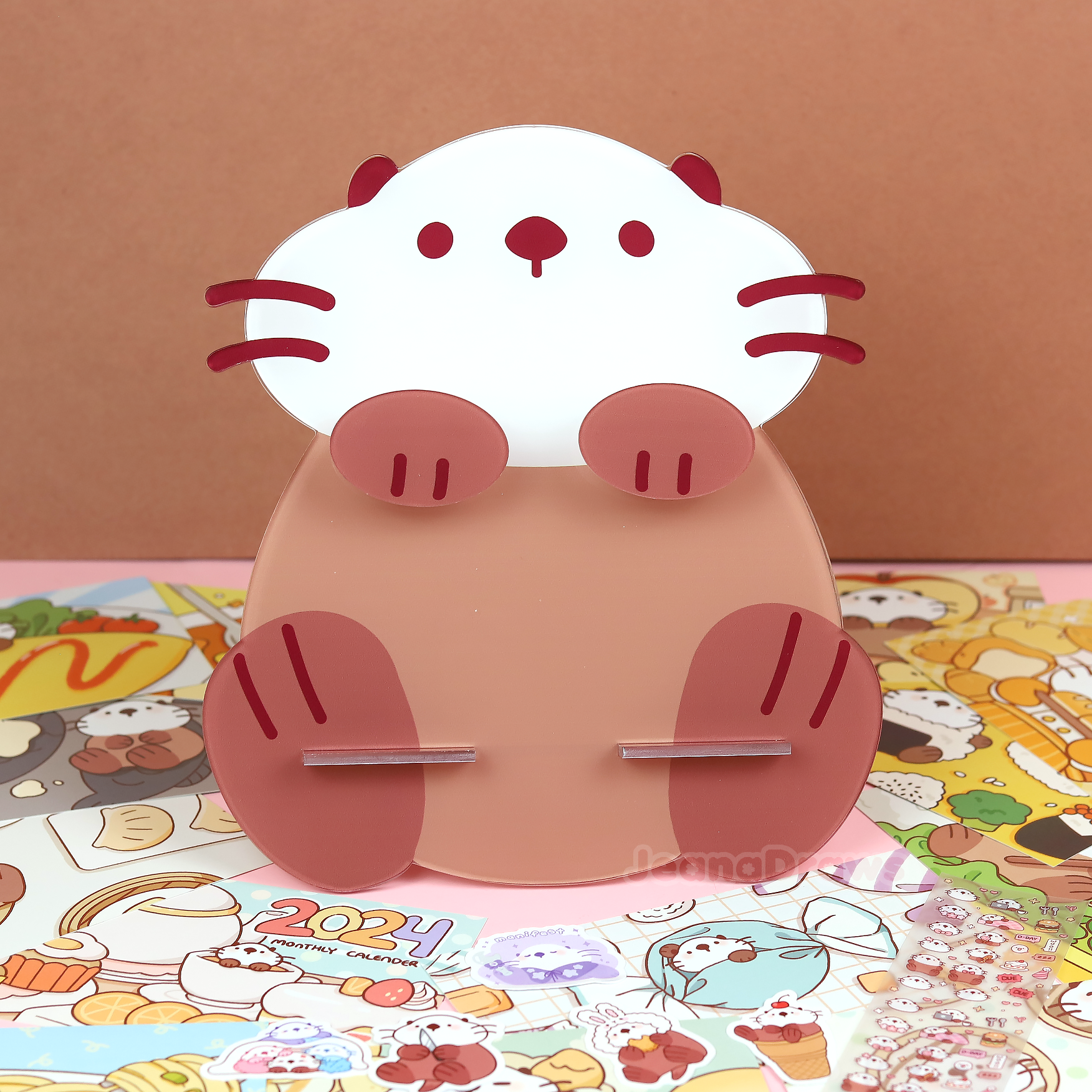 JeanaDraws - Wholesale Calendar - 2024 Lakko Acrylic Calendar5