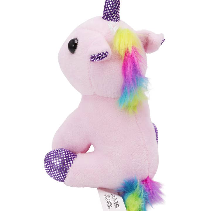 ASSORTED Unicorn Pony Stuffed Toy Kennel Carry Bag for wholesale on Faire7