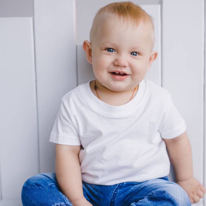 Camiseta unisex de manga corta para bebé Laughing Giraffe, 100% algodón para venta al por mayor de Laughing Giraffe