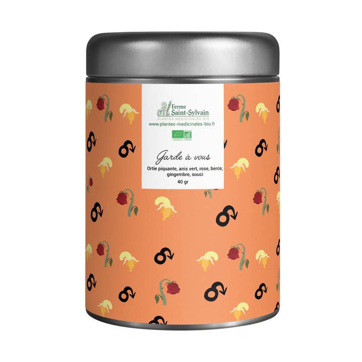 Watch out 40g - Organic mixed herbal tea for wholesale by La Ferme Saint-Sylvain