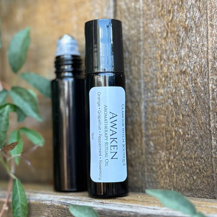 Olio Roll-On Aromaterapia Risveglio per la vendita all'ingrosso da parte di Glamour Witch Boutique