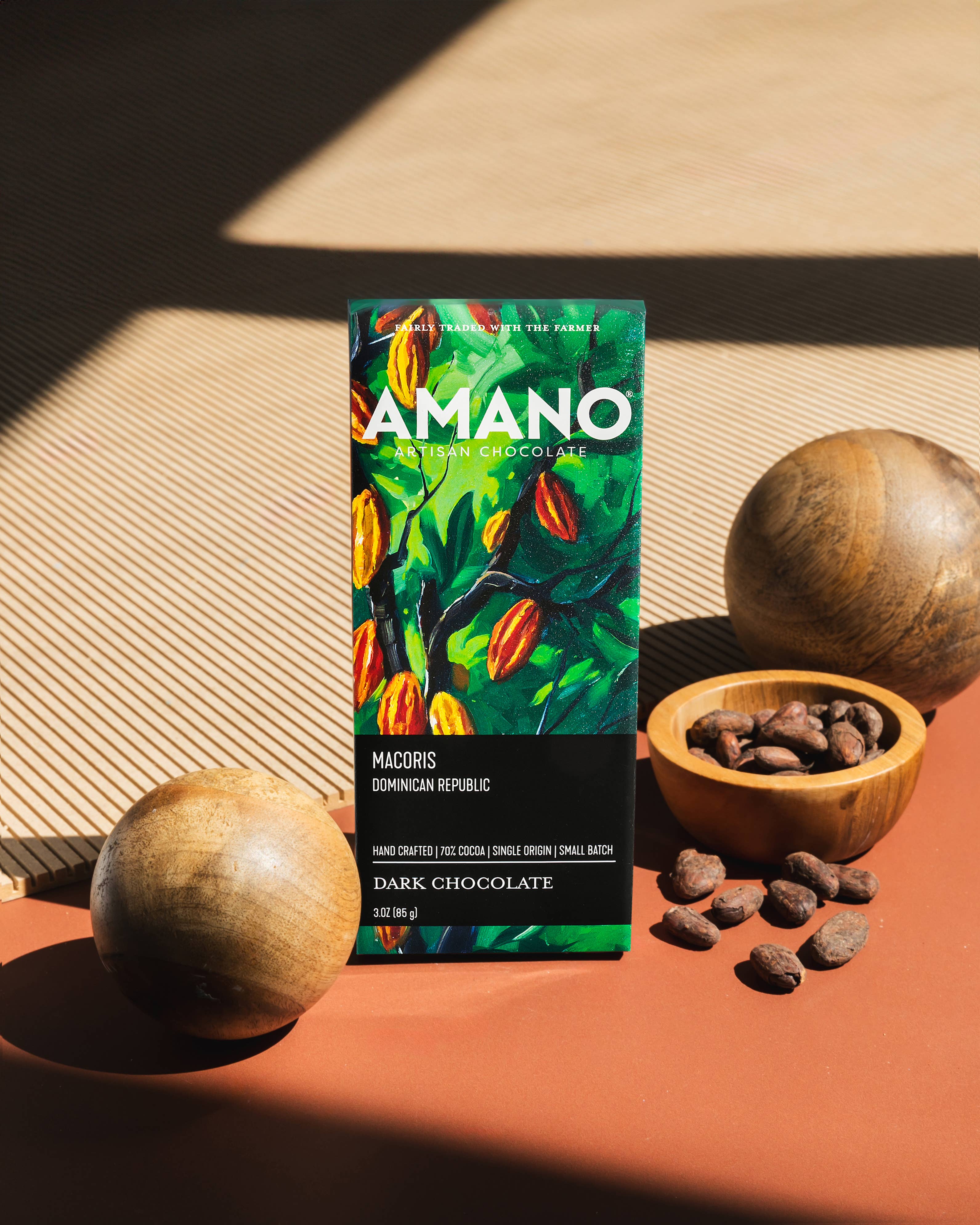 Amano Chocolate – wholesale Chocolate bar – Macoris 70% Dark Chocolate
