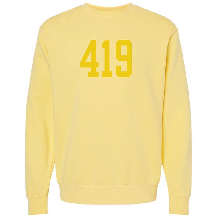 Jupmode - Wholesale Graphic Sweatshirt - Unisex - Custom Area Code Puff Print Tone on Tone Sweatshirt14