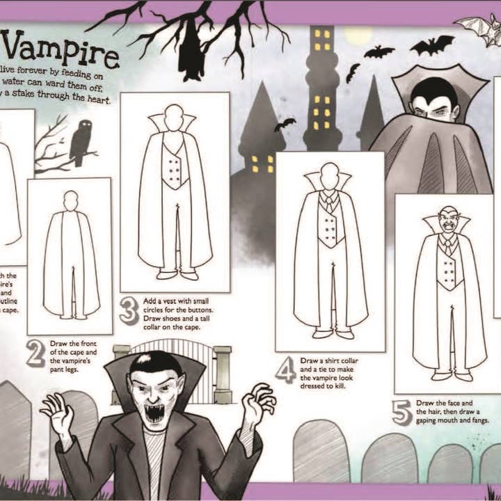 Sourcebooks - Wholesale Reference - How to Draw Scary Monsters and Other Mythical Creatures1