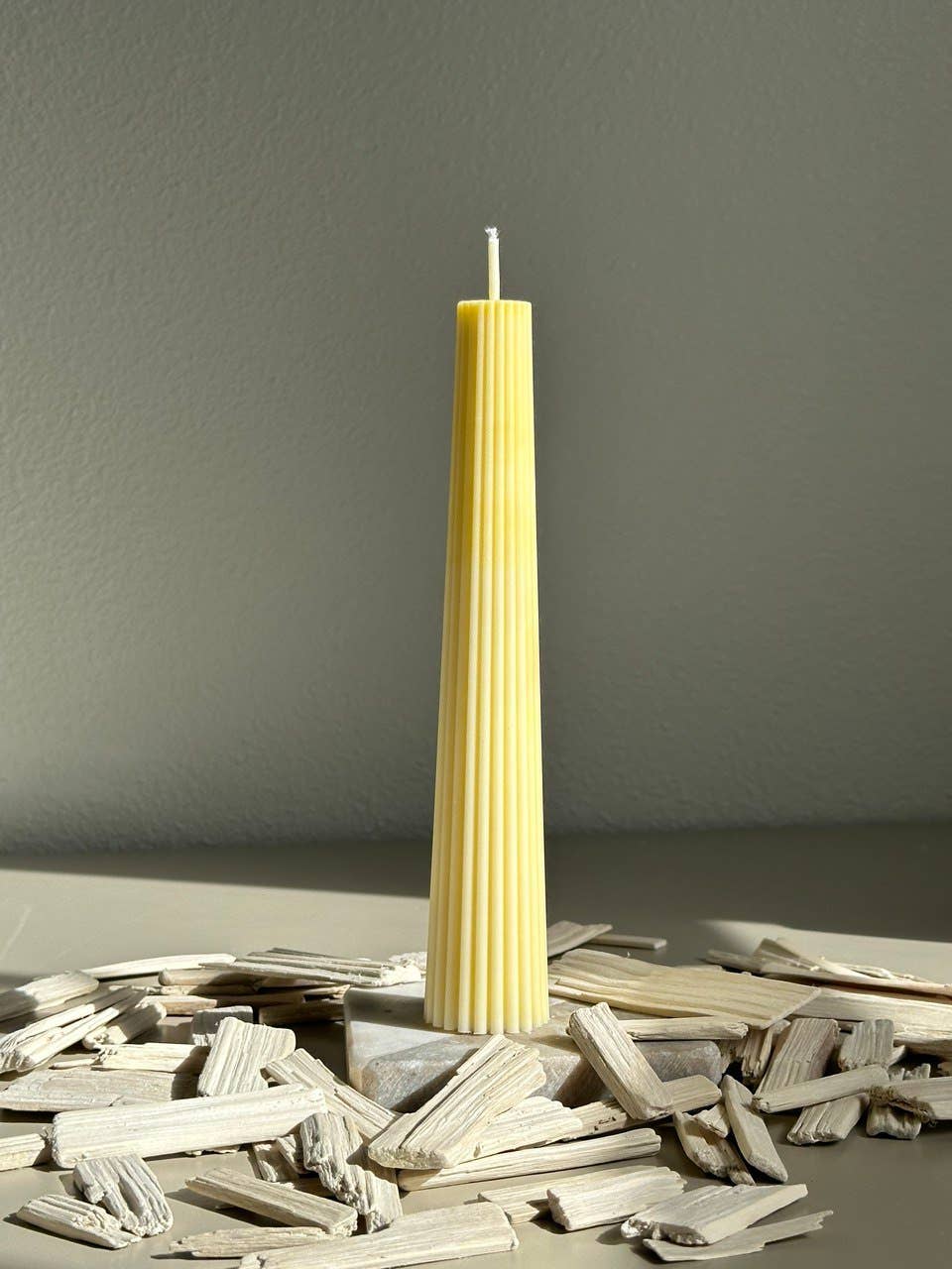 Urban Craft - Wholesale Pillar Candle - Long Pillar Candle-Tall Soy Candle-Weeding Candle-Ribbed5