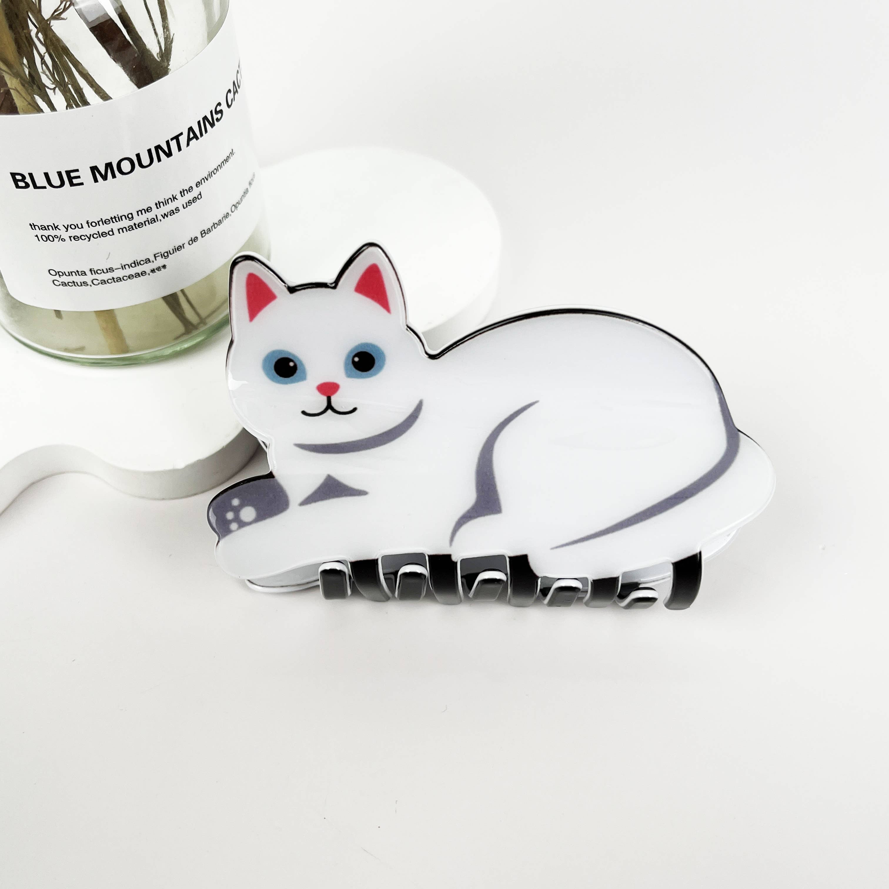 mildstyles - Venta al por mayor Horquilla para el pelo - Mujer - Clip de garra para cabello con diseño de gato9