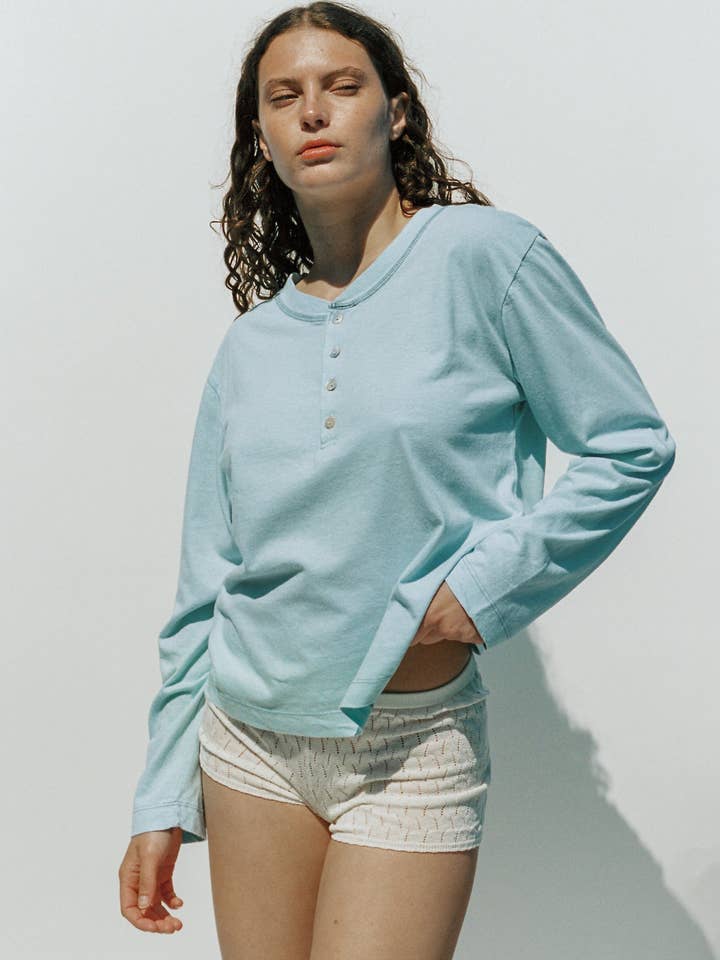 Merge - Wholesale Knit Sweater - Unisex - Hemp Bay Henley