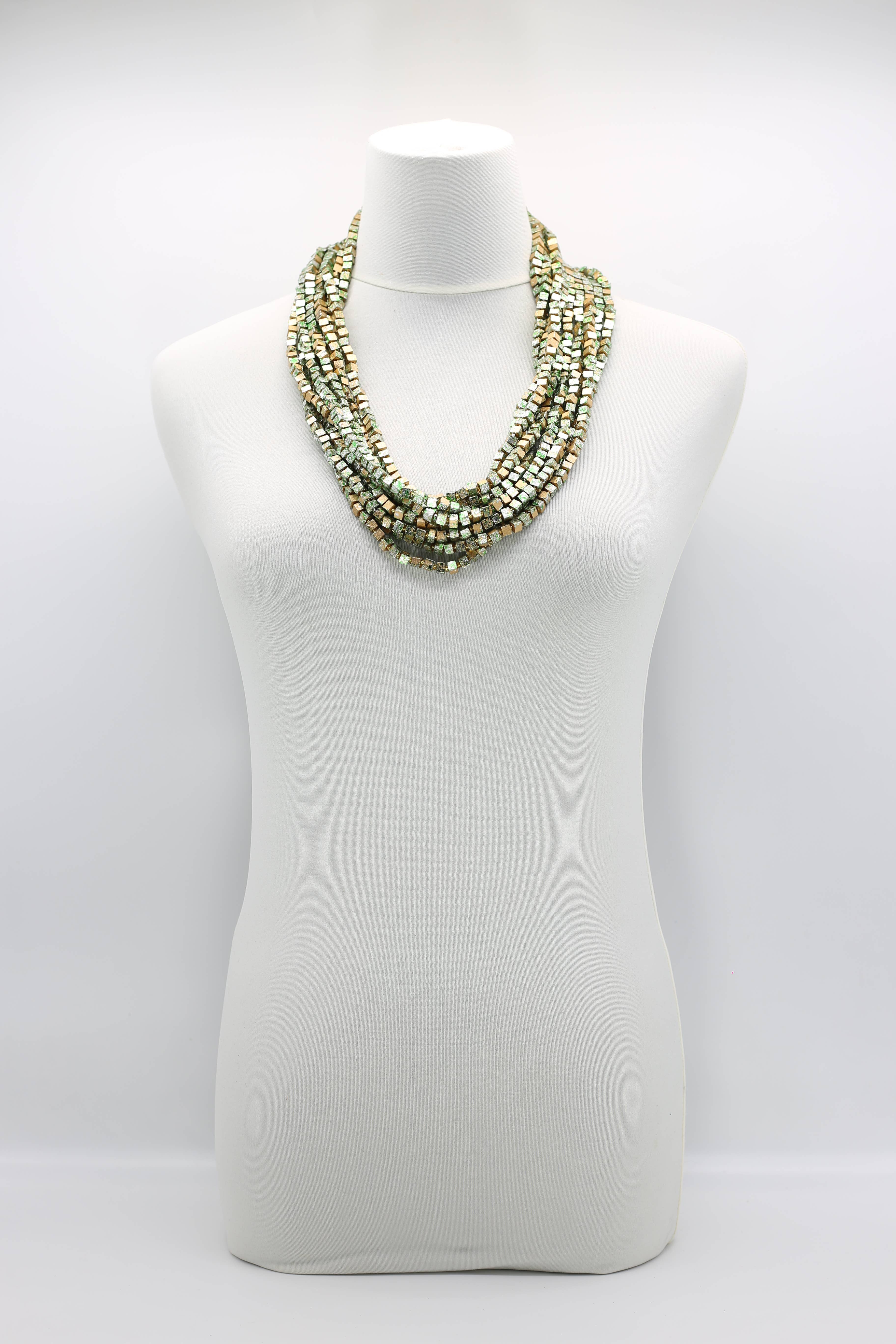 Jianhui London – Engroshandel Perlehalskæde – Næste Pashmina Halskæder - Hånd-forgyldt - 5-streng29