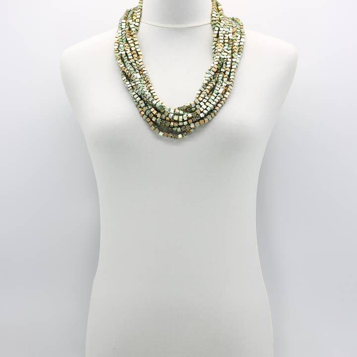 Jianhui London – Engroshandel Perlehalskæde – Næste Pashmina Halskæder - Hånd-forgyldt - 5-streng29